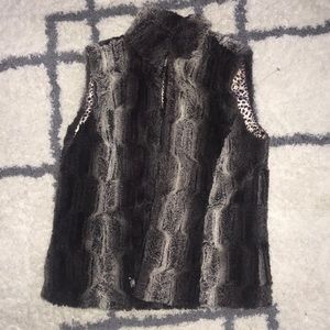 Erin London Fur Vest